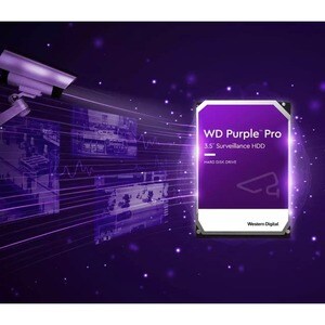 WD Purple Pro Festplatte - 3,5" Intern - 14 TB - SATA (SATA/600) - Conventional Magnetic Recording (CMR) Method - Server, 