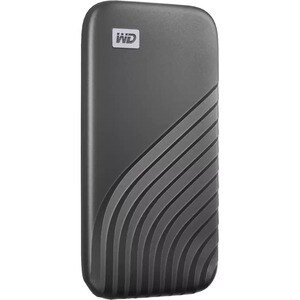 WD My Passport WDBAGF0040BGY-WESN 4 TB Portable Solid State Drive - External - Gray - USB 3.2 (Gen 1) Type C - 1050 MB/s M