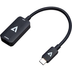 V7 V7USBCHDMI4K60HZ A/V Adapter - 1 x USB Type C - Male - 1 x HDMI 2.0 Digital Audio/Video - Female - 3840 x 2160 Supporte