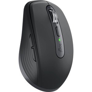 Logitech MX Anywhere 3 Mouse - Bluetooth/Radio Frequency - USB - Darkfield - 6 Button(s) - Graphite - Wireless - 2.40 GHz 
