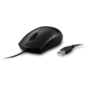 Kensington Pro Fit Wired Washable Mouse - Rugged - Optical - Cable - Black - USB Type A - 1600 dpi - Scroll Wheel - 3 Butt