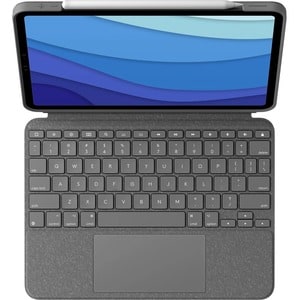 Logitech Combo Touch Keyboard/Cover Case for 27.9 cm (11") Apple, Logitech iPad Pro (3rd Generation), iPad Pro (2nd Genera