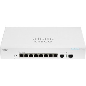 Cisco Business 220 CBS220-8T-E-2G 8 Ports Manageable Ethernet Switch - Gigabit Ethernet - 10/100/1000Base-T, 1000Base-X - 