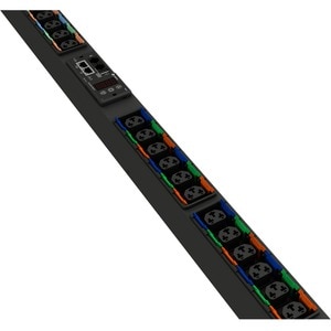 Vertiv Geist VP4G9002. PDU-Typen: Überwacht, Rack-Kapazität: 0U, Typ: Dreiphasig. Anzahl der AC-Ausgänge: 36 AC-Ausgänge, 