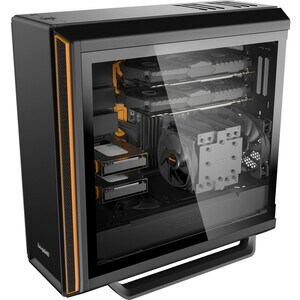 Panneau Latéral be quiet! - En verre trempé, Acier - Noir - 481 mm Hauteur x 498 mm Largeur x 40 mm Profondeur