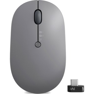 Lenovo GO Maus - Bluetooth/Radio-Frequenz - USB-Typ C - Blue-Optical-Technologie - 5 Taste(n) - 6 Programmable Button(s) -
