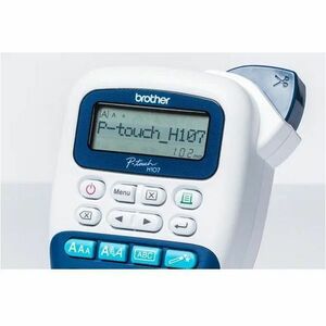 Brother P-touch PT-H107B Elektronischer Etikettendrucker - Thermotransfer - 20 mm/s Mono - 9 Schriftarten - 180 dpi - Aufk