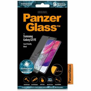 PanzerGlass Screen Protector - Transparent, Black - For LCD Smartphone - Scratch Resistant