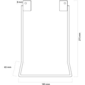 Neomounts Neomounts Pro NM-D725HBLACK Mounting Adapter for Desk Mount - Black