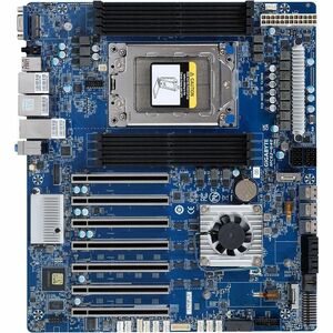 GIGABYTE MC62-G40 Workstation Motherboard - AMD WRX80 Chipset - Socket sWRX8 - SSI CEB - Ryzen Threadripper PRO, Ryzen 3 P