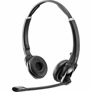 EPOS IMPACT Kabellos Auf den Ohren Stereo Headset - Schwarz - Binaural - 18000 cm Reichweite - DECT - Geräuschunterdrückun