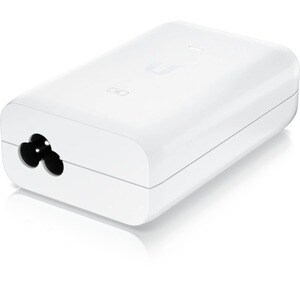 Ubiquiti PoE Injector, 802.3AT - 120 V AC, 230 V AC Input - 48 V DC Output - 1 x Gigabit Ethernet Input Port(s) - 1 x Giga