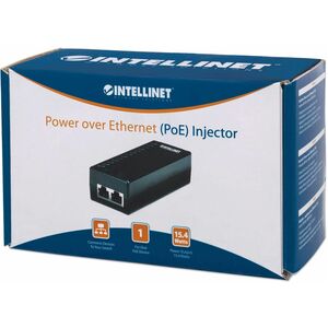 Intellinet PoE Inyector 802.3af 15.4 W Fast Ethernet - 120 V AC, 230 V AC Entrada - 48 V DC, 350mA Salida - 1 x 10/100Base