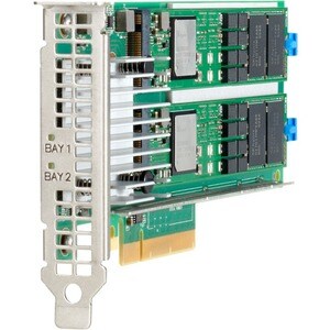 HPE NS204i-p NVMe Controller - PCI Express 3.0 x8 - Plug-in Card - RAID Supported - 1 RAID Level - PC