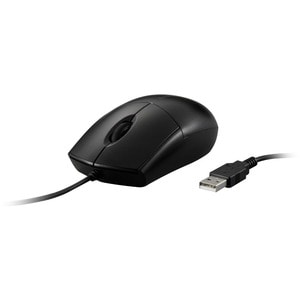 Kensington Pro Fit Rugged Mouse - USB Type A - Optical - 3 Button(s) - Black - Cable - 1600 dpi - Scroll Wheel - Symmetrical