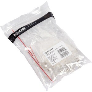 Black Box Network Connector - 100 - 1 x RJ-45 Network Male - TAA Compliant