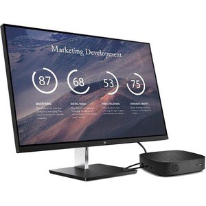 Thin Client HP t430 - 1 Celeron N4020 Dual core (2 Core ) 1,10 GHz - Intel Chip - 4 GB RAM DDR4 SDRAM - 32 GB Flash UHD Gr