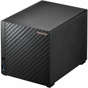 Asustor Drivestor 4 AS1104T - 4 Bay NAS, 1.4GHz Quad Core, Single 2.5GbE Port, 1GB RAM DDR4, Network Attached Storage, Per