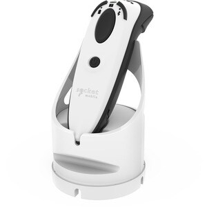 Socket Mobile DuraScan D760 Handheld Barcode Scanner - Wireless Connectivity - White - 762 mm Scan Distance - 1D, 2D - Las