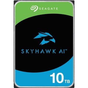 Seagate SkyHawk AI ST10000VE001 10 TB Hard Drive - 3.5" Internal - SATA (SATA/600) - Conventional Magnetic Recording (CMR)
