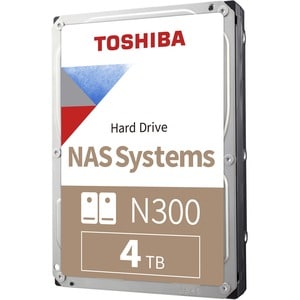 Toshiba N300 4 TB Hard Drive - 3.5" Internal - SATA (SATA/600) - Server, Storage System Device Supported - 7200rpm - 3 Yea