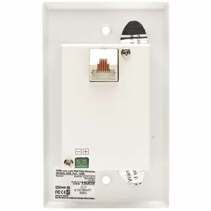 Tripp Lite series B127A-1A0-FH 1-Port HDMI over Cat6 Receiver - 1 Output Device - 230 ft (70104 mm) Range - 1 x Network (R