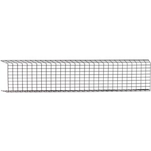 Tripp Lite by Eaton Wire Mesh Cable Tray - 450 x 100 x 3000 mm (18 in. x 4 in. x 10 ft.), 6 Pack - Cable Tray - Black Powd
