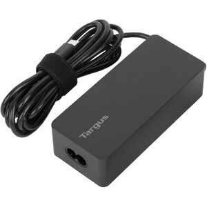 Targus APA108AU 100 W AC Adapter - TAA Compliant - For Notebook, Tablet PC, Smartphone, USB Type C Device - Black