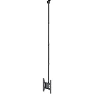 HAGOR PLD Medium Single Wandhalterung für Display - Schwarz - Höhenverstellbar - 1 Unterstützte(r) Display(s)Bildschirmgrö