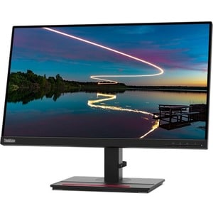 Monitor LED Lenovo ThinkVision T24m-20 24.0" (61.0cm) Class Full HD - 16:9 - Negro oscuro, Rojo - 23.8" (60.5cm) Viewable 