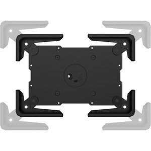 HAGOR HA Flex-Lock Wandhalterung für Tablet - Schwarz - Bildschirmgröße: 24,6 cm bis 32,8 cm (12,9 Zoll) - 75 x 75, 100 x 