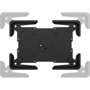 HAGOR HA Flex-Lock Wandhalterung für Tablet - Schwarz - Bildschirmgröße: 24,6 cm bis 32,8 cm (12,9 Zoll) - 75 x 75, 100 x 