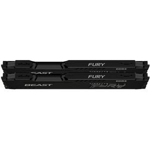 Kingston FURY Beast RAM Module - 8 GB (2 x 4GB) - DDR3-1600/PC3-12800 DDR3 SDRAM - 1600 MHz - CL10 - 1.50 V - Unbuffered -