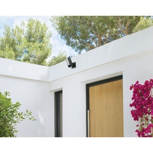 Telecamera di rete Netatmo 4 Megapixel Outdoor Full HD - Colore - 1 - Proiettore - Nero intenso - 15 m Infrarossi Visione 