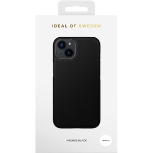 iDeal Of Sweden Case for Apple iPhone 13 Smartphone - Embossed IDEAL OF SWEDEN logo - Intense Black - Smooth - Scratch Res