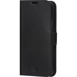 dbramante1928 ApS Lynge Carrying Case (Wallet) Apple iPhone 13 mini Smartphone - Black - Impact Resistant - Full Grain Lea