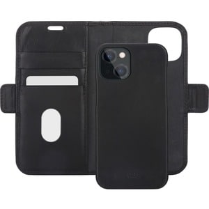 dbramante1928 ApS Lynge Carrying Case (Wallet) Apple iPhone 13 Smartphone - Black - Impact Resistant - Full Grain Leather 