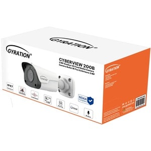 Gyration CYBERVIEW 200B 2 Megapixel Indoor/Outdoor HD Network Camera - Color - Bullet - 98.43 ft Infrared Night Vision - H