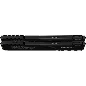 Kingston FURY Beast Módulo RAM - 64 GB (2 x 32GB) - DDR4-3200/PC4-25600 DDR4 SDRAM - 3200 MHz - CL16 - 1.35 V - 288 pinos 