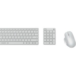 TECLADO N MERICO BLUETOOTH BRANCO GELO