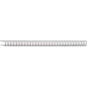 Eaton Tripp Lite Series Wire Mesh Cable Tray - 150 x 100 x 3000 mm (6 in. x 4 in. x 10 ft.), 10 Pack - Cable Tray - Black 