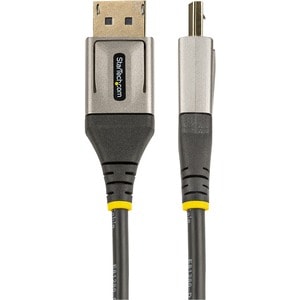 StarTech.com 3ft (1m) VESA Certified DisplayPort 1.4 Cable, 8K 60Hz HDR10, UHD 4K 120Hz Video, DP to DP Monitor Cord, DP 1