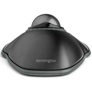 Kensington Orbit Trackball with Scroll Ring - Space Gray Ball - Optical - Cable - Space Gray - USB - Scroll Ring - 2 Butto
