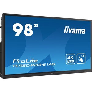 iiyama ProLite TE9804MIS-B1AG 98 Zoll Class LCD-Touchscreen-Monitor - 16:9 Format - 8 ms Reaktionszeit - 248,9 cm (98 Zoll