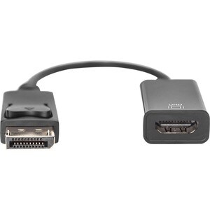 Digitus 20 cm DisplayPort/HDMI AV-Kabel - 1 Stück - Cable for Audio-/Video-Gerät, Computer, Notebook, TV, HDTV, Projektor 