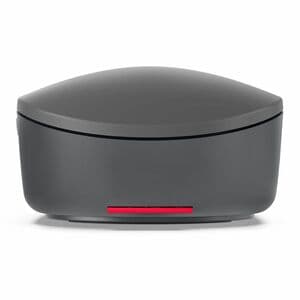 Lenovo GO Mouse - Bluetooth/Radio Frequency - USB - Blue Optical - 5 Button(s) - Storm Grey - Wireless - 2.40 GHz - Rechar