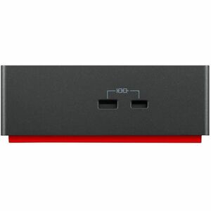 Lenovo USB Type C Docking Station for Notebook - Black - 3.0 Displays Supported - 3840 x 2160 - 2 x USB 2.0 - USB Type-C -