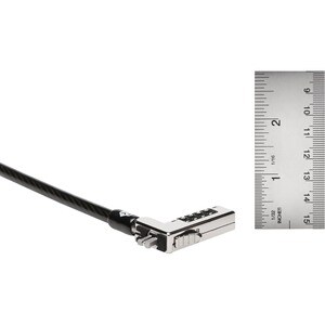 Kensington Slim NanoSaver Kabelschloss Für Notebook - 1,83 m Kabel - Zurücksetzbar - 4 Ziffern - Kombinationsschloss - Kar