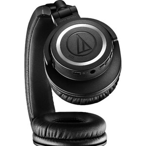 Audio-Technica Wireless Over-Ear Headphones - Stereo - Mini-phone (3.5mm) - Wired/Wireless - Bluetooth - 32.8 ft - 38 Ohm 