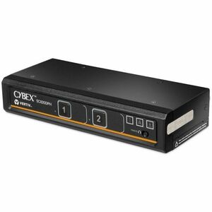 Vertiv AVOCENT Cybex 800 SC820 Digital & Analog KVM Switchbox - TAA Compliant - 2 Computer(s) - 1 Local User(s) - 0 Remote